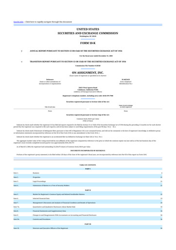Thumbnail ASGN 10-K Annual Report 