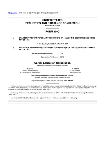 Thumbnail Perdoceo Education 10-Q Quarterly Report FY 