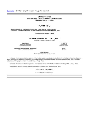 Miniature Mr. Cooper Group 10-Q Rapport trimestriel  