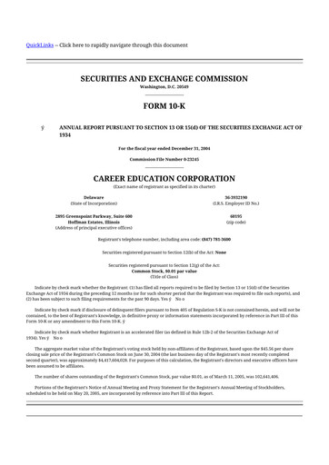 Thumbnail Perdoceo Education 10-K Annual Report 