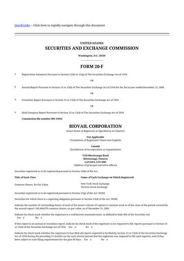 Thumbnail Bausch Health
 20-F Annual Report 