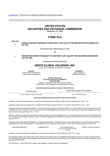 Thumbnail Herc Holdings
 10-K Annual Report 