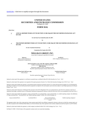 Thumbnail Willdan Group
 10-K Annual Report 