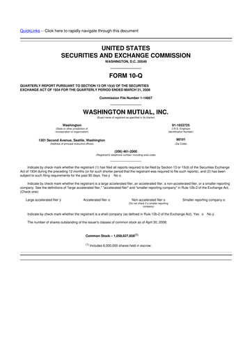 Miniature Mr. Cooper Group 10-Q Rapport trimestriel  