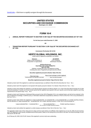Thumbnail Herc Holdings
 10-K Annual Report 