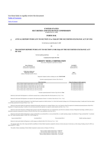 Thumbnail QVC Group 10-K Annual Report 