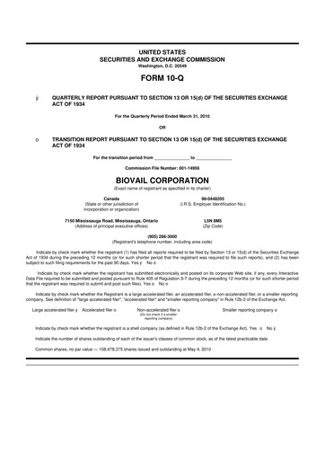 Thumbnail Bausch Health
 10-Q Quarterly Report FY 