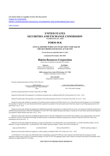 Thumbnail Battalion Oil 10-K Annual Report 2012