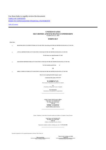 Thumbnail Nebius Group 20-F Annual Report 