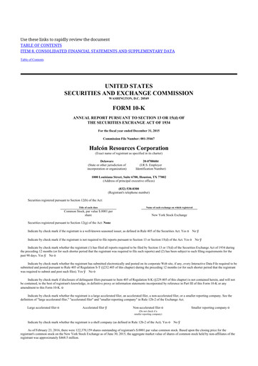 Thumbnail Battalion Oil 10-K Annual Report 2015