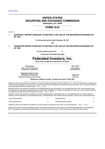 Thumbnail Federated Hermes
 10-Q Quarterly Report FY2011 