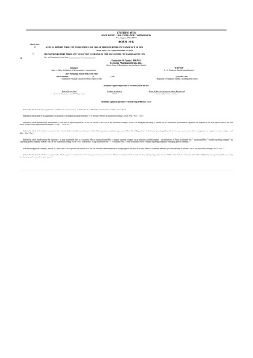 Vorschaubild Lexicon Pharmaceuticals
 10-K Jahresbericht 2024