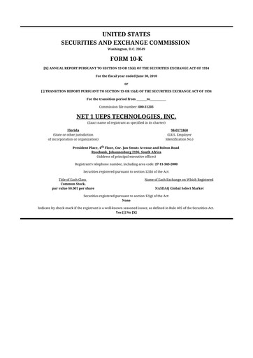 Thumbnail Lesaka Technologies 10-K Annual Report 