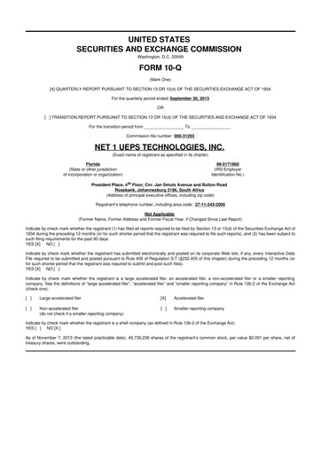 Thumbnail Lesaka Technologies 10-Q Quarterly Report FY2014 