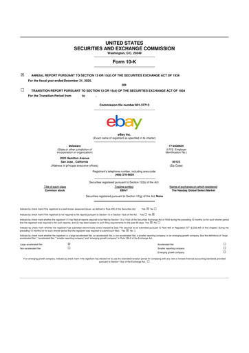 Thumbnail eBay 10-K Annual Report 2025