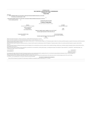 Thumbnail Centene 10-K Annual Report 2018