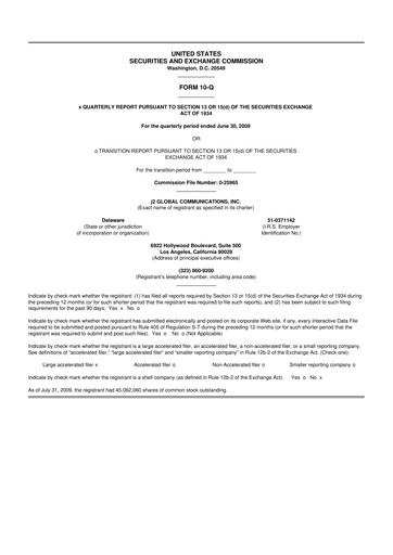 Thumbnail Ziff Davis 10-Q Quarterly Report FY 