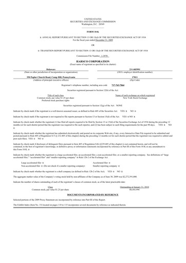 Miniature Enviri Corporation 10-K Rapport annuel 