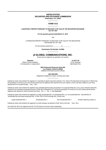 Thumbnail Ziff Davis 10-Q Quarterly Report FY 