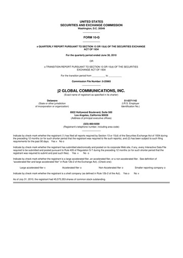 Thumbnail Ziff Davis 10-Q Quarterly Report FY2010 