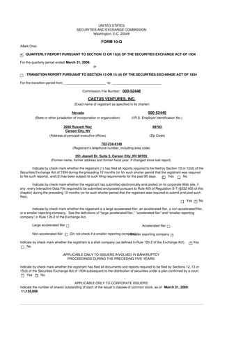 Thumbnail Actinium Pharmaceuticals 10-Q Quarterly Report FY 