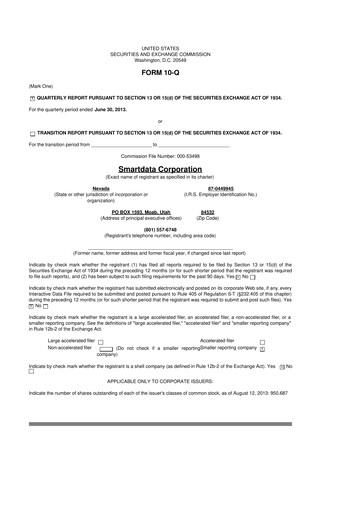 Miniature CleanSpark 10-Q Rapport trimestriel 2013 