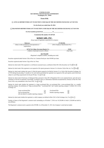 Thumbnail Beyond Air 10-K Annual Report 