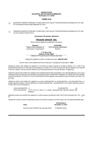 Miniature Scienture Holdings 10-Q Rapport trimestriel 2016 