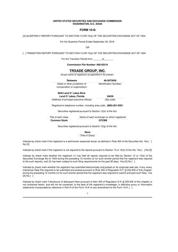 Miniature Scienture Holdings 10-Q Rapport trimestriel 2018 