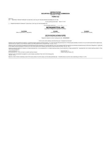 Thumbnail Outdoor Holding Company
 10-Q Quarterly Report FY 