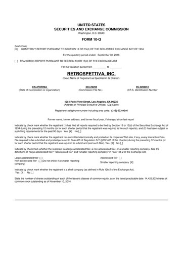 Thumbnail Outdoor Holding Company
 10-Q Quarterly Report FY 