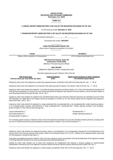 Vorschaubild Duos Technologies Group 10-K Jahresbericht 2025