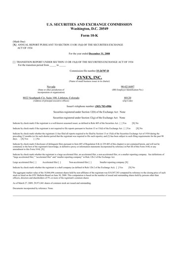 Thumbnail Zynex 10-K Annual Report 