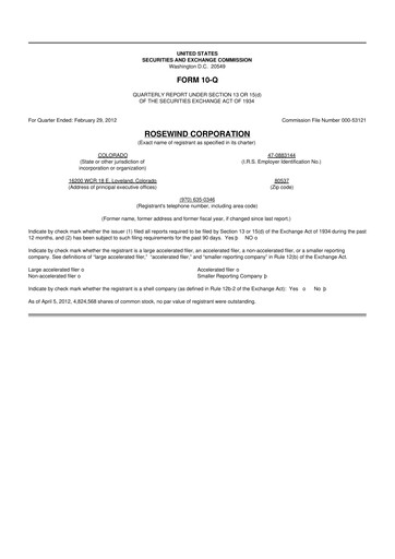 Thumbnail Aytu BioScience
 10-Q Quarterly Report FY2012 