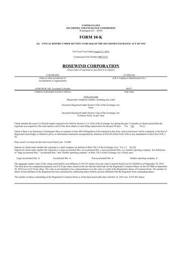 Thumbnail Aytu BioScience
 10-K Annual Report 2013