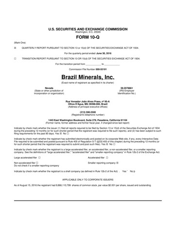 Thumbnail Atlas Lithium 10-Q Quarterly Report FY2016 