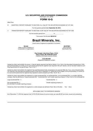 Thumbnail Atlas Lithium 10-Q Quarterly Report FY2016 