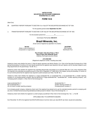 Thumbnail Atlas Lithium 10-Q Quarterly Report FY2018 