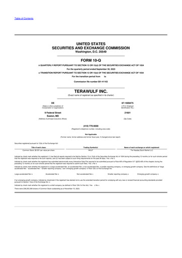 Thumbnail TeraWulf 10-Q Quarterly Report FY2023 