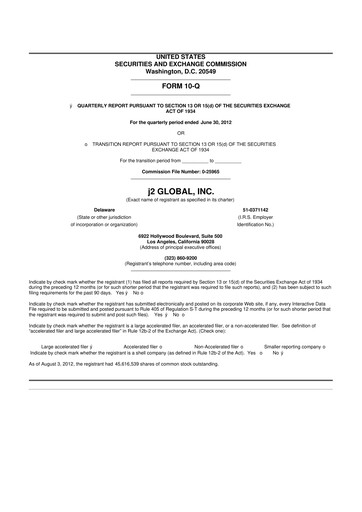 Thumbnail Ziff Davis 10-Q Quarterly Report FY2012 