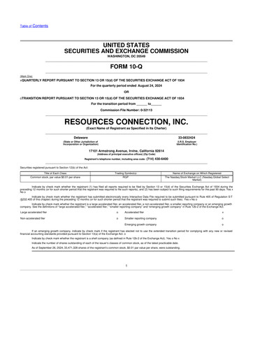 Thumbnail RGP (Resources Connection) 10-Q Quarterly Report FY2025 