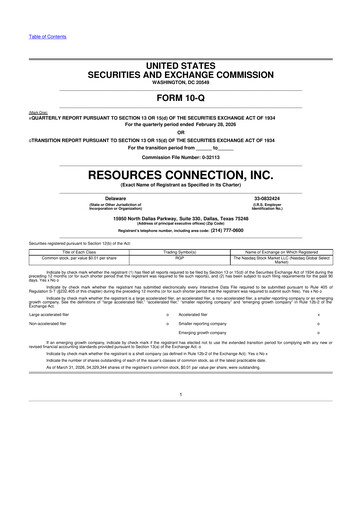 Thumbnail RGP (Resources Connection) 10-Q Quarterly Report FY2026 
