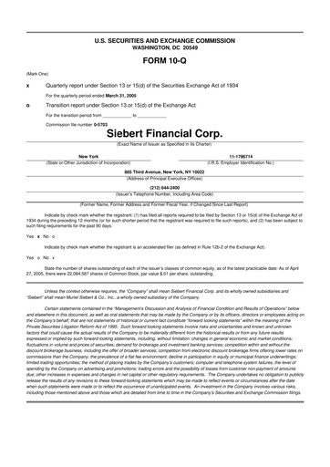 Thumbnail Siebert Financial 10-Q Quarterly Report FY 