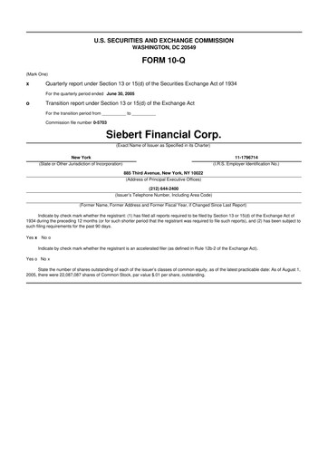 Thumbnail Siebert Financial 10-Q Quarterly Report FY 