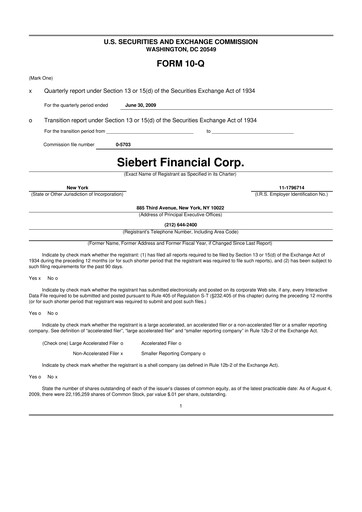 Thumbnail Siebert Financial 10-Q Quarterly Report FY 