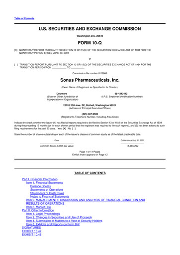 Thumbnail Achieve Life Sciences
 10-Q Quarterly Report FY 