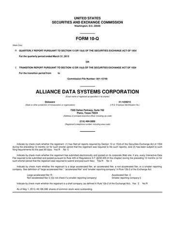 Thumbnail Bread Financial 10-Q Quarterly Report FY 