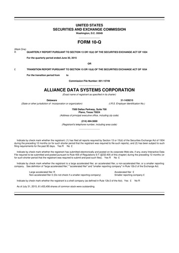 Thumbnail Bread Financial 10-Q Quarterly Report FY 