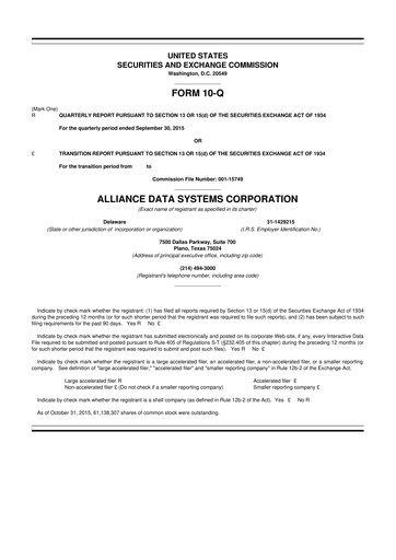 Thumbnail Bread Financial 10-Q Quarterly Report FY 