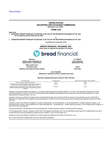 Thumbnail Bread Financial 10-Q Quarterly Report FY2026 